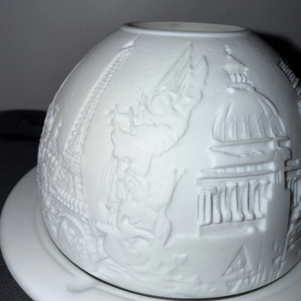 Bernardaud Limoges Lithophane France Fairy light Pre Owned